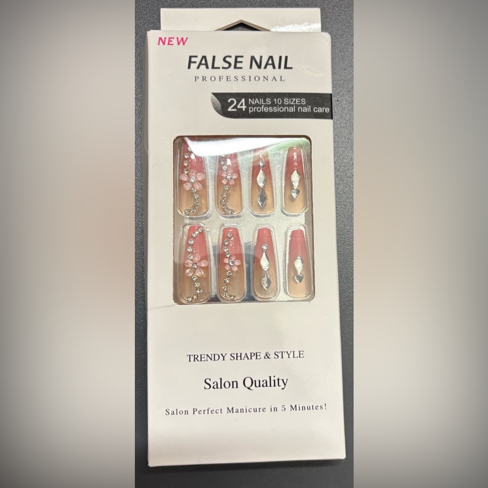 Set - Pink and Silver